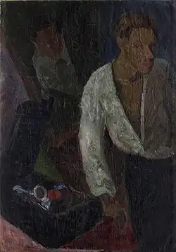 Autoportrait of Antanas Samuolis, 1929