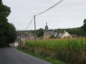 A general view of Availles-sur-Seiche