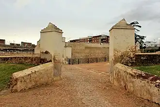 Fore-door of the San Vicente Gate
