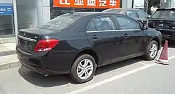 2012–2014 BYD Surui rear