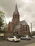 Bachte Maria Leerne, church: de parochiekerk Sint Petrus en Paulus
