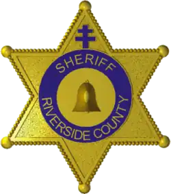 Badge of the Riverside County Sheriff's Department