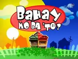 An image of a house. The series title is displayed on the upper side of the image. The logo of GMA Network is displayed on the upper right side of the image.