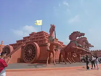 Baahubali film set