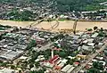 Aerial view of old town Rio Branco, Brazil