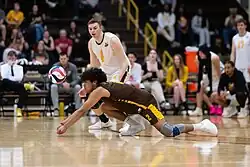 A Yellow Jackets men's volleyball match in 2025