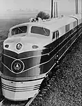 EMD EA diesel locomotive of the Baltimore and Ohio Railroad