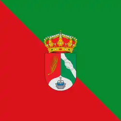 Flag of La Fuente de San Esteban