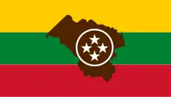 Flag of Autónomo Maroa Municipality