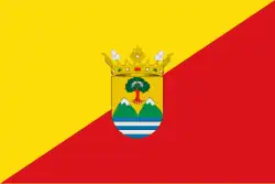 Flag of Nacimiento, Spain