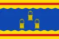 Flag of Pozuelo de Aragón