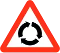 Roundabout ahead