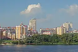Bank of the Dnieper River