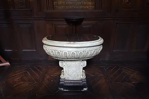 Marble Baptismal Font (1654)