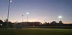 Sunset at Baseball Fields