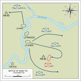 A map illustrating locations referred to in the text.