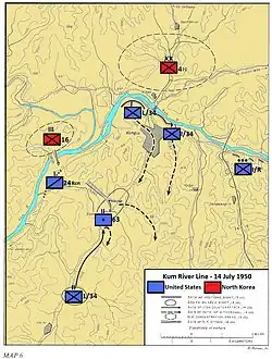 A map illustrating the contents at this section