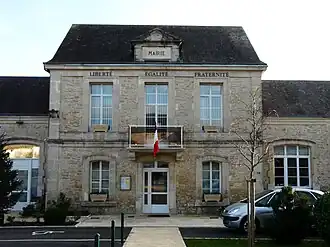 The town hall in Beauregard-de-Terrasson