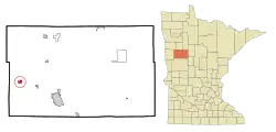 Location of Lake Park, Minnesota