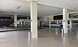 Baggage claim area