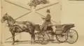 One of the rarer photos with a horse and coachman