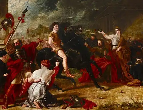 Alexander the Great Taming Bucephalus (1826)