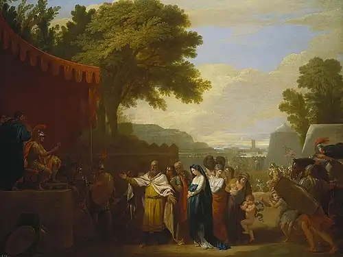 The Wife of Arminius Brought Captive to Germanicus, 1773