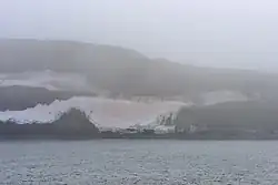 Bennett Island (De Long Islands) between Cape Sophia and Cape Emmelin (76°41‘37‘‘N, 149°20‘E)