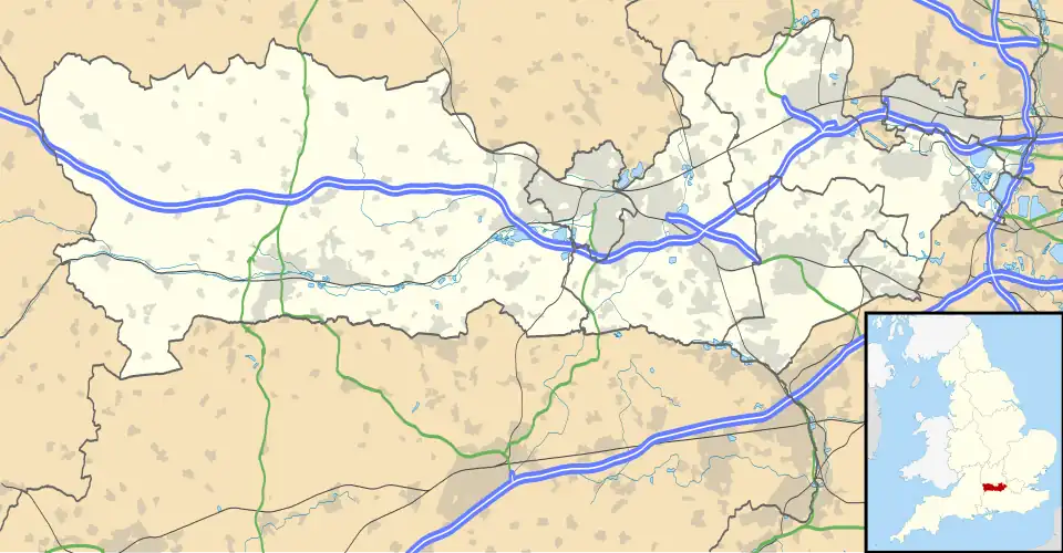 Winnersh is located in Berkshire