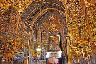 Altar of the church.