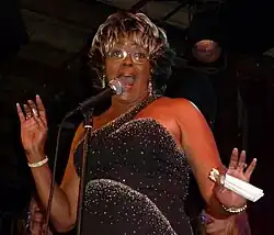 Harris at the Brooklyn Soul Festival, 2010