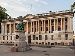 Raczyński Library, erected in 1822–1828 with the financial support of Edward Raczyński Foundation