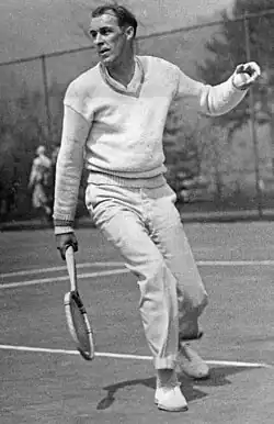 Image 49Bill Tilden, a joint all-time record holder in men's singles (from US Open (tennis))