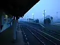 Bingo-Saijō Station looking toward Miyoshi Station (2000)