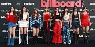 Bini in 2024 (left to right): Stacey, Aiah, Colet, Gwen, Mikha, Sheena, Jhoanna, and Maloi