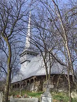 Wooden church in Așchileu Mare