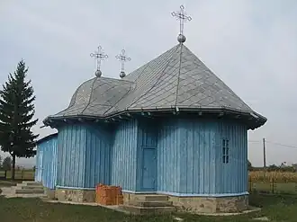 Wooden church in Praxia