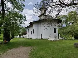 The church of Soveja Monastery in Dragosloveni