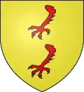 Coat of arms of Bourdeilles