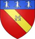 Coat of arms of Cruzy-le-Châtel