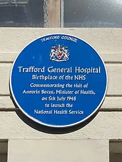 Blue plaque