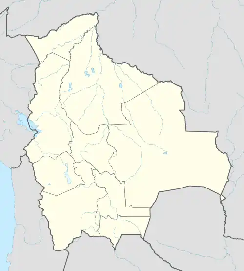 Mecapaca is located in Bolivia