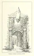 Bombay Castle Gateway, 1891