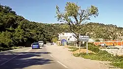 Entering Bouakraz, Souk El Tenine