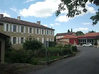 A view within the village of Boucagnères