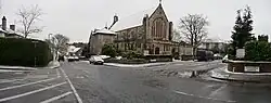 The church as seen from Fitzharris Avenue.