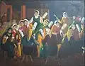 Gathering, 1959, oil on canvas, 75x100 cm, MNMA, Jagodina
