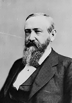 Photo of Benjamin Harrison by Brady