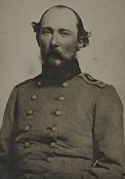 Brigadier General Benjamin H. Helm, who was mortally wounded while leading the Kentucky Brigade at Chickamauga