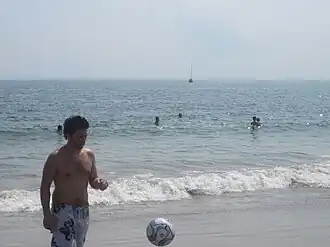 Water sports on Brighton Beach